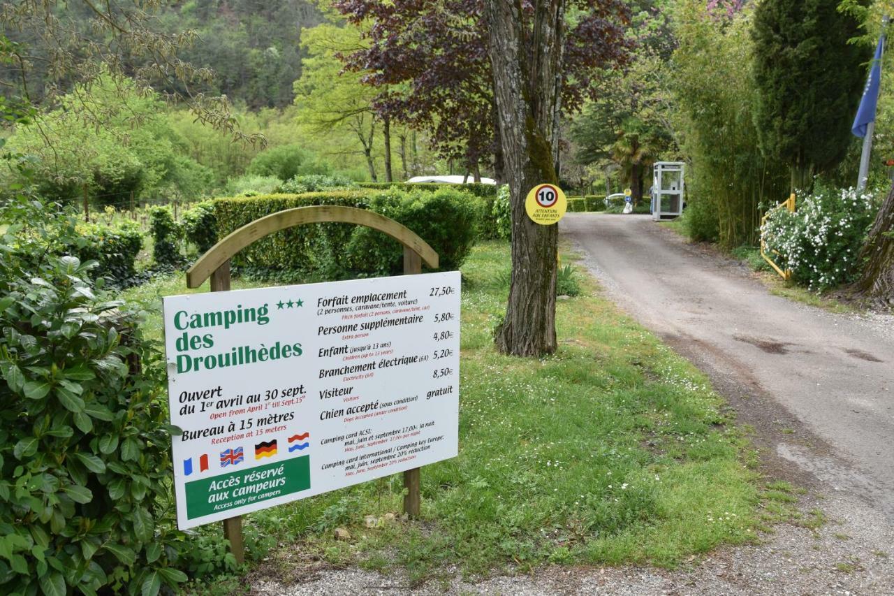 Camping des Drouilhèdes Peyremale Esterno foto